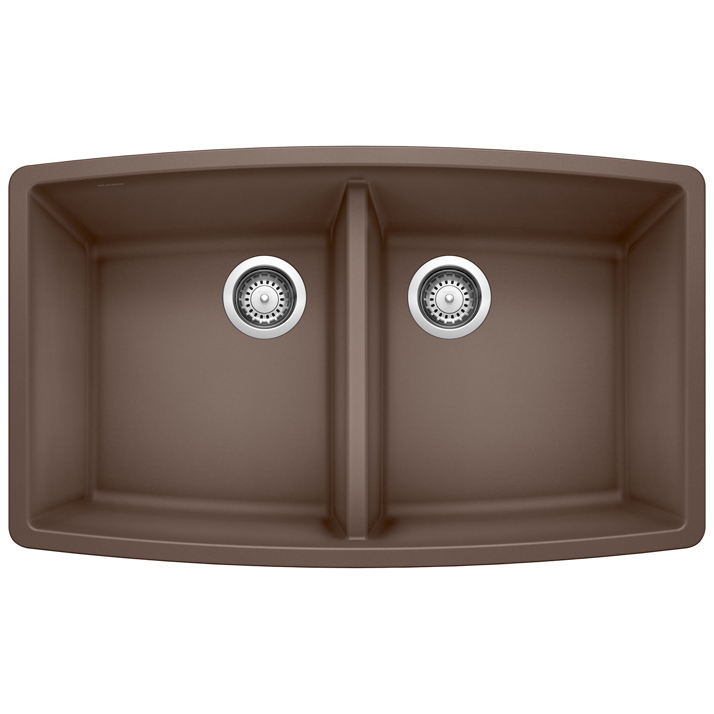 BLANCO 440068 Performa Performa SILGRANIT 33" 50/50 Double Bowl Undermount Kitchen Sink - Cafe in Cafe