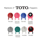 TOTO THU500S Replacement Flapper For Select Toto 3 Inch Flush Valve Tanks -