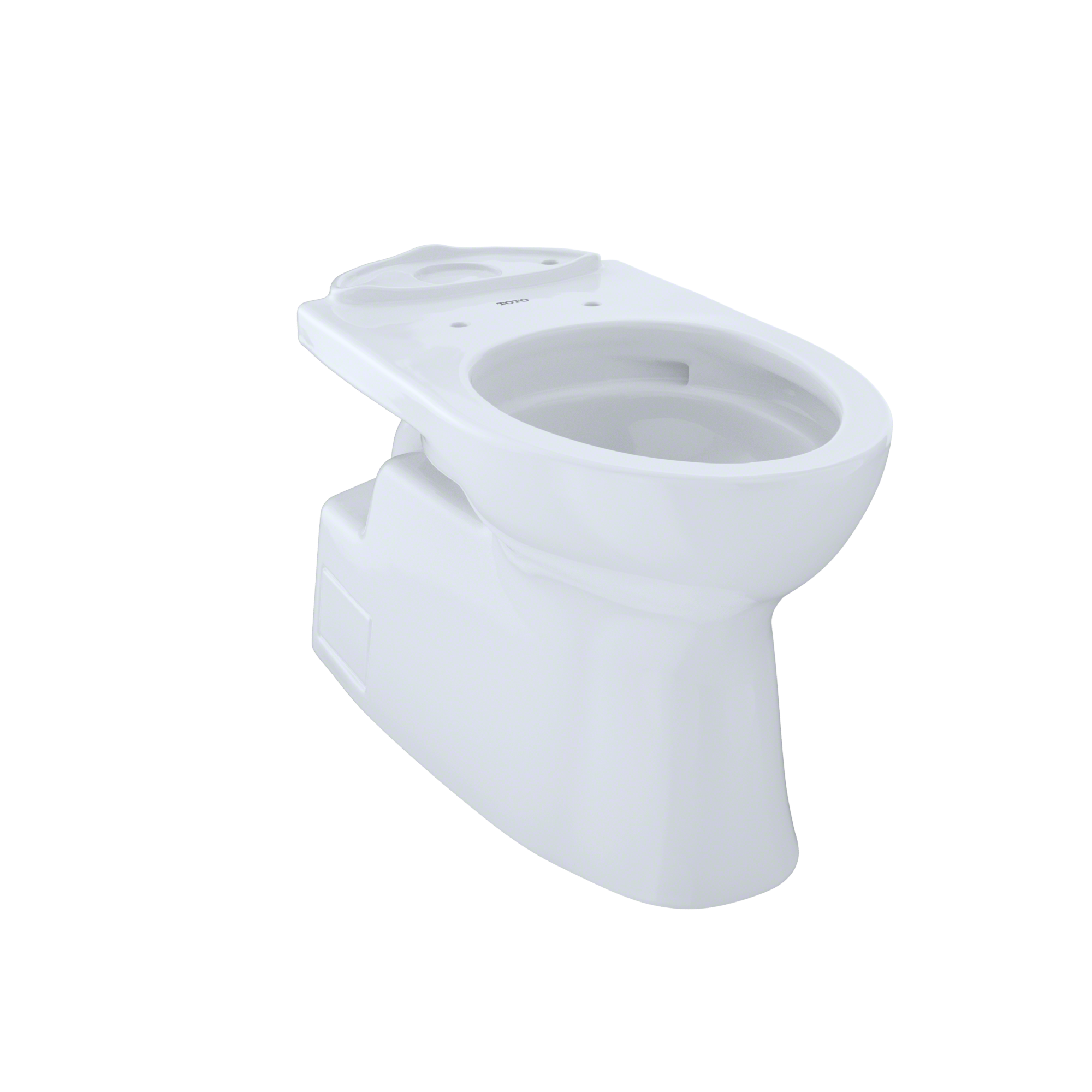 TOTO CT474CUFG#01 Vespin II Universal Height Elongated Skirted Toilet Bowl with CEFIONTECT , Cotton White
