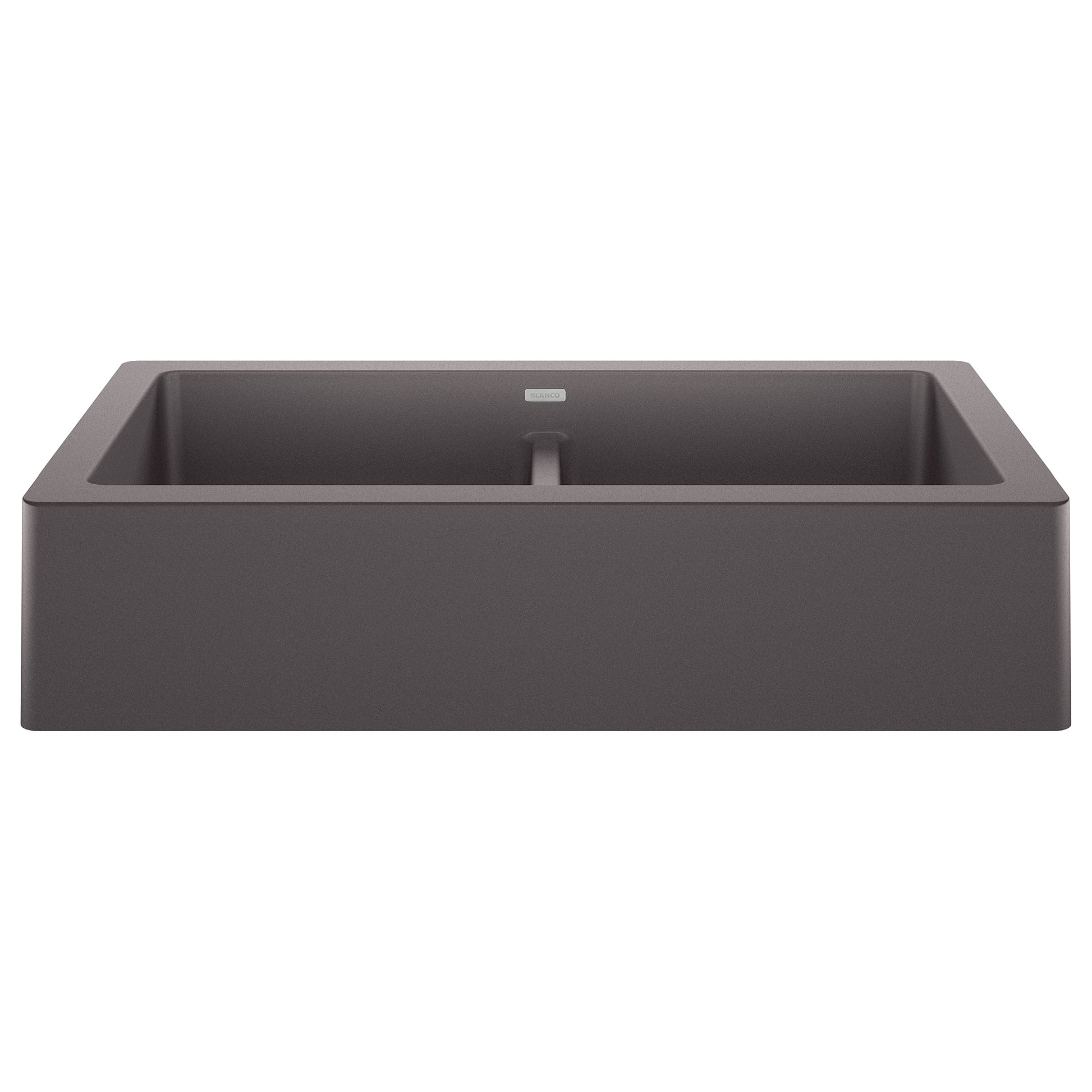 BLANCO 526548 Vintera Vintera SILGRANIT 33" Double Bowl Apron-Front Farmhouse Sink - Cinder in Cinder