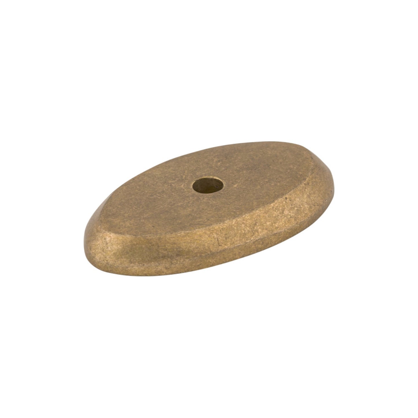 TOP KNOBS M1436 Aspen Oval Knob Backplate - Light Bronze