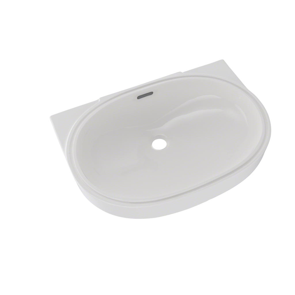 TOTO LT546G#11 Oval 19-11/16" X 13-3/4" Undermount Bathroom Sink With Cefiontect - Colonial White