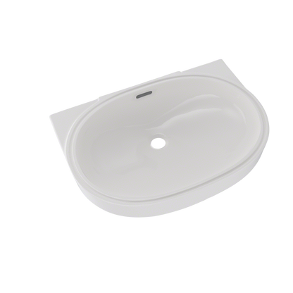 TOTO LT546G#11 Oval 19-11/16" X 13-3/4" Undermount Bathroom Sink With Cefiontect - Colonial White