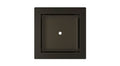 INFINITY DRAIN TF 5 ORB TDF 5 5” x 5” Flanged Tile Drain Strainer for 3/4" tile with 2” Throat in Oil Rubbed Bronze