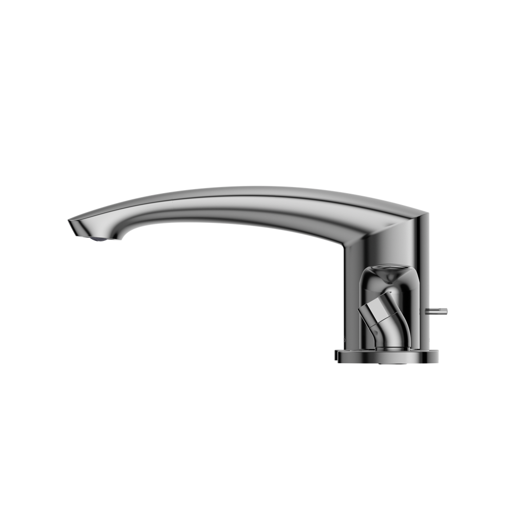 TOTO TBG09202U#CP Gm Two-Handle Deck-Mount Roman Tub Filler Trim With Handshower - Polished Chrome
