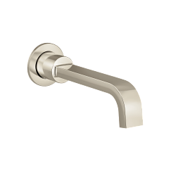 MOEN Cambium Brushed nickel/polished nicke tub filler - Brushed Nickel/Polished Nickel, TFS574NLBN