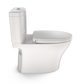 TOTO MS446124CEMFGN#11 Aquia IV Two-Piece Elongated Dual Flush 1.28 and 0.9 GPF Universal Height Toilet with CEFIONTECT , Colonial White