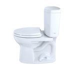 TOTO CST453CEF#51 Drake Ii Two-Piece Round 1.28 Gpf Universal Height Toilet - Ebony