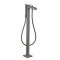 AXOR 39440341 Citterio Freestanding Tub Filler Trim with 1.75 GPM Handshower - Brushed Black Chrome