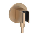 HANSGROHE 26888141 FixFit S Wall Outlet with Handshower Holder - Brushed Bronze