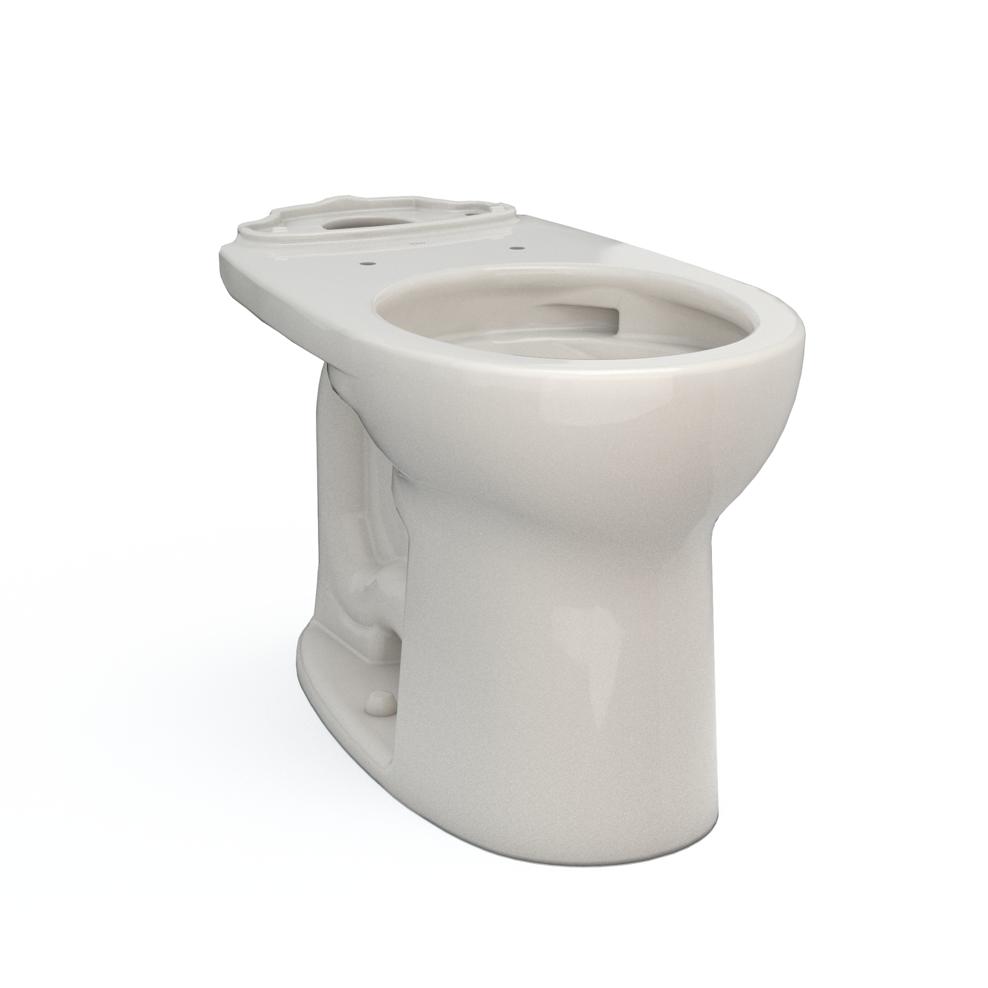 TOTO C775CEFG#12 Drake Round Tornado Flush Toilet Bowl With Cefiontect - Sedona Beige