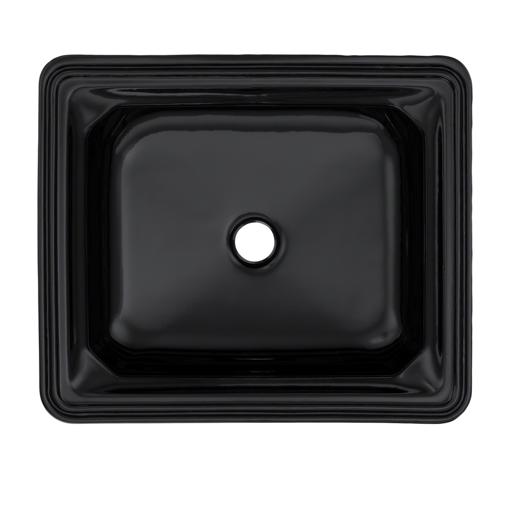 TOTO LT973#51 Guinevere Rectangular Undermount Bathroom Sink - Ebony