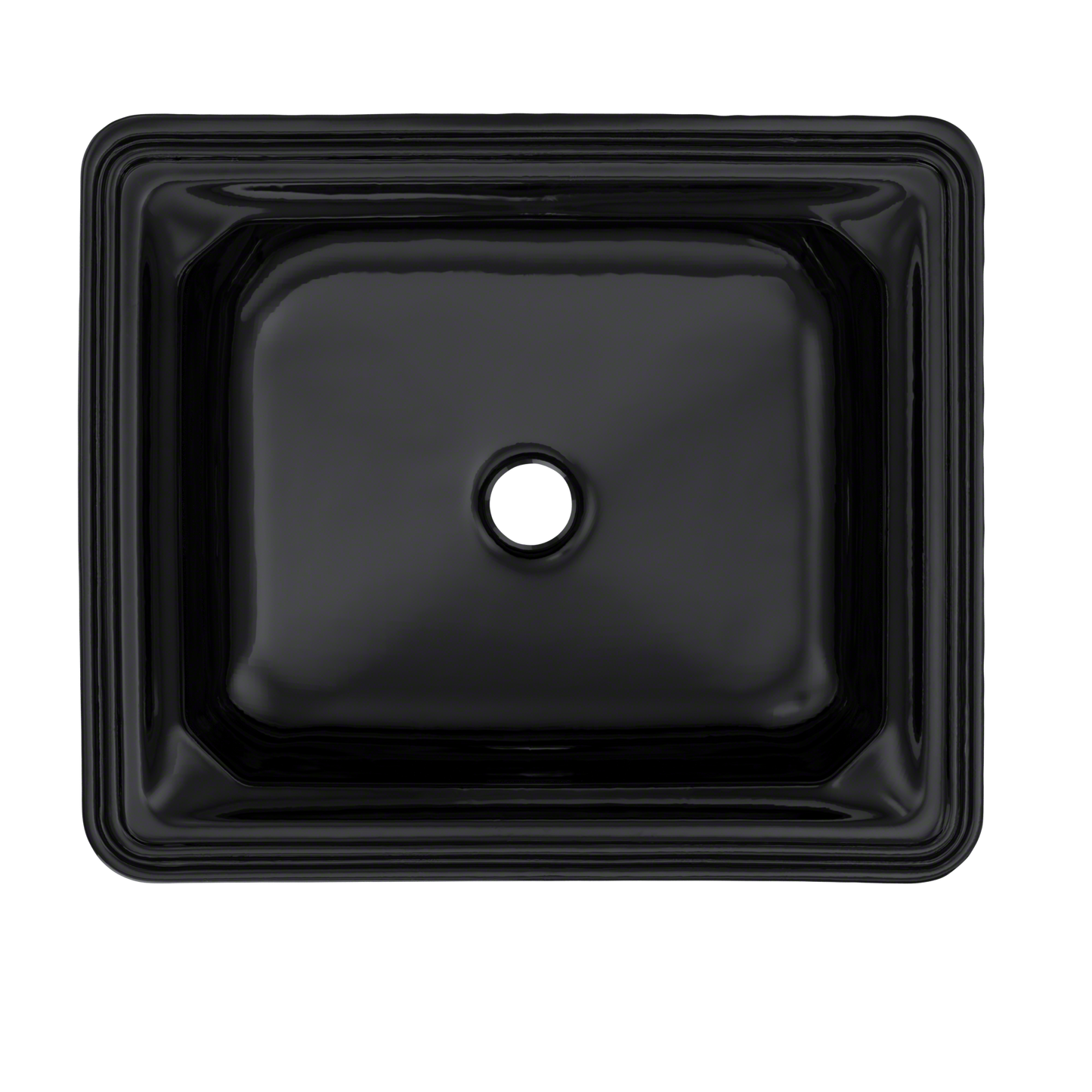 TOTO LT973#51 Guinevere Rectangular Undermount Bathroom Sink - Ebony
