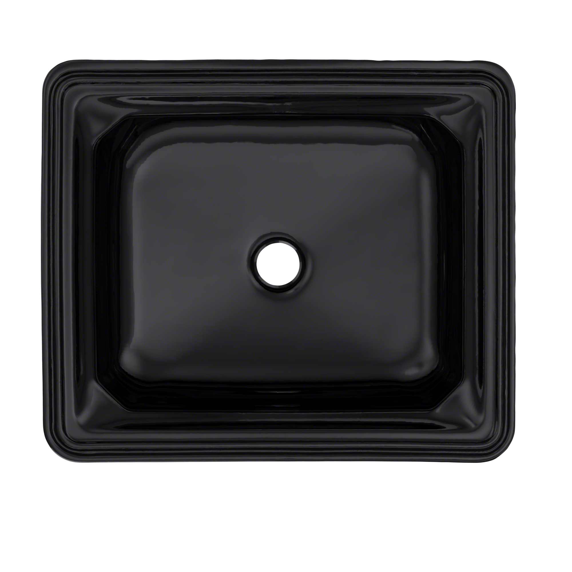 TOTO LT973#51 Guinevere Rectangular Undermount Bathroom Sink - Ebony