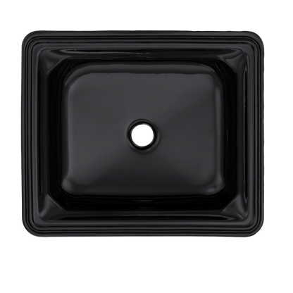 TOTO LT973#51 Guinevere Rectangular Undermount Bathroom Sink - Ebony