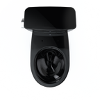 TOTO CST775CSF#51 Drake Two-Piece Round 1.6 Gpf Universal Height Tornado Flush Toilet - Ebony