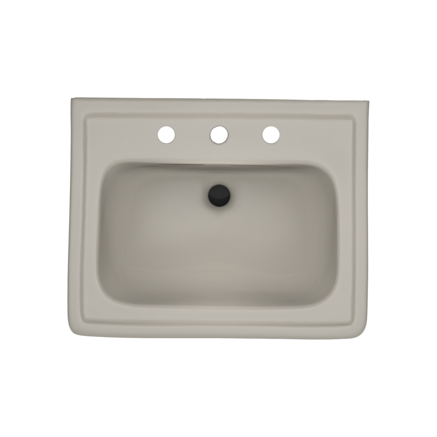 TOTO LPT532.8N#03 Promenade 24" X 19-1/4" Rectangular Pedestal Bathroom Sink For 8 Inch Center Faucets - Bone