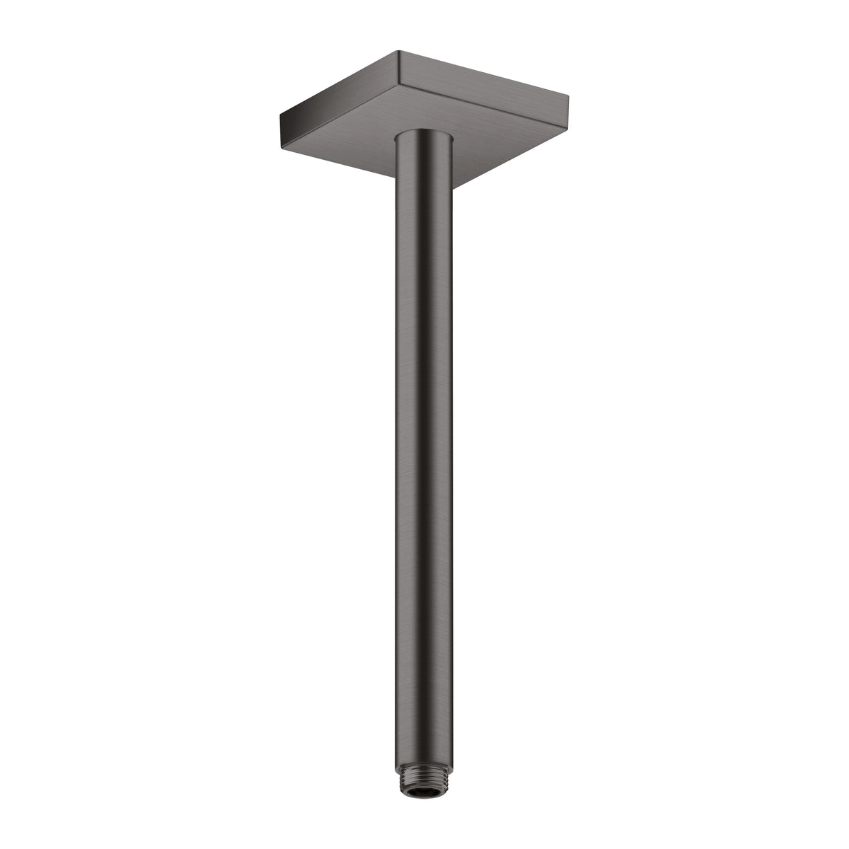AXOR 26438341 ShowerSolutions Extension Pipe for Ceiling Mount Square, 12" - Brushed Black Chrome