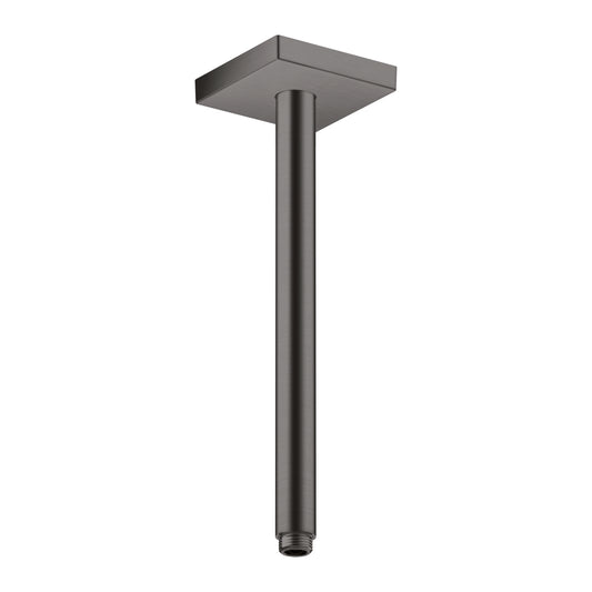 AXOR 26438341 ShowerSolutions Extension Pipe for Ceiling Mount Square, 12" - Brushed Black Chrome