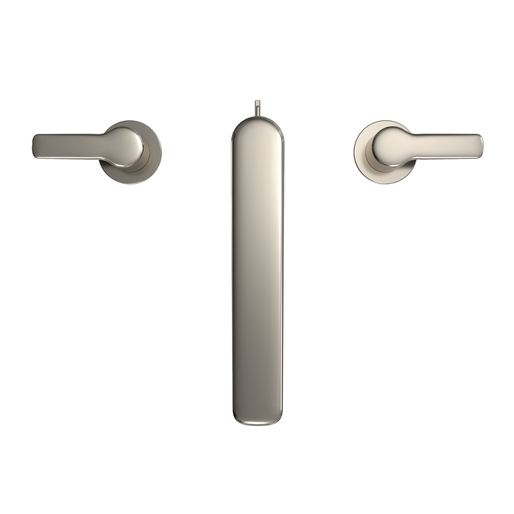 TOTO TBG03201U#PN Gs Two-Handle Deck-Mount Roman Tub Filler Trim - Polished Nickel