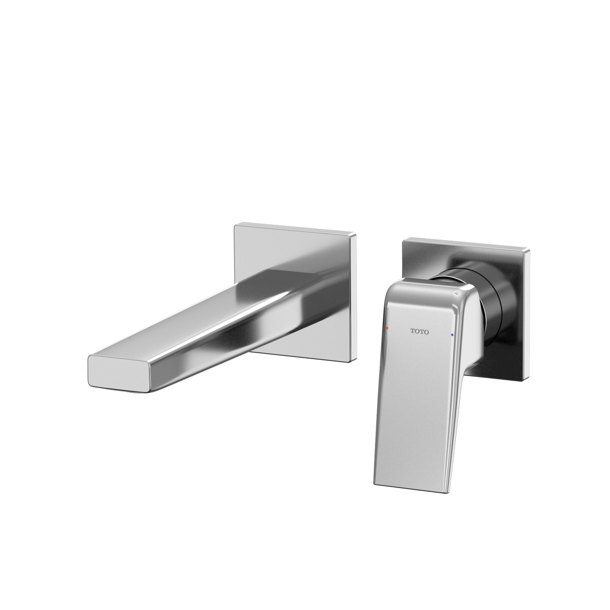 TOTO TLG10307U#CP Gb 1.2 Gpm Wall-Mount Single-Handle Bathroom Faucet With Comfort Glide Technology - Polished Chrome