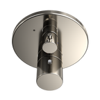 TOTO TBV01407U#PN Round Thermostatic Mixing Valve With Volume Control Shower Trim - Polished Nickel