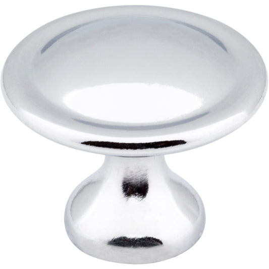 ELEMENTS 647PC Watervale 1-1/8" Diameter Mushroom Knob - Polished Chrome