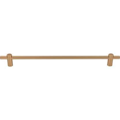 TOP KNOBS TK3259HB Dempsey 18" Center to Center Bar Pull - Honey Bronze