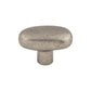 TOP KNOBS M1540 Aspen Large Potato 2" Length Oval Knob - Silicon Bronze Light