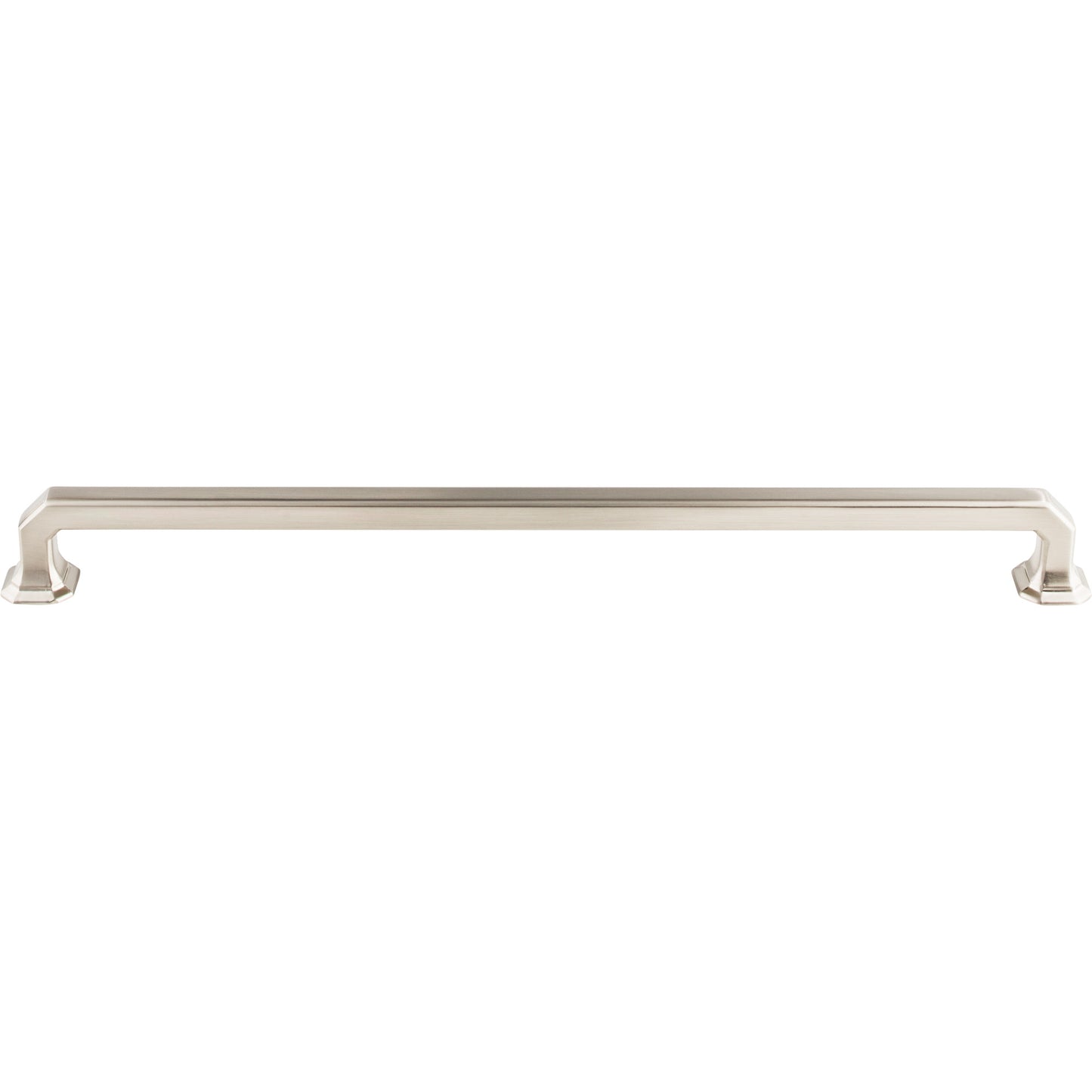 TOP KNOBS TK291BSN Emerald 12" Center to Center Bar Pull - Brushed Satin Nickel