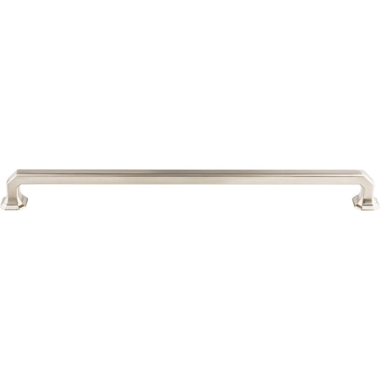 TOP KNOBS TK291BSN Emerald 12" Center to Center Bar Pull - Brushed Satin Nickel