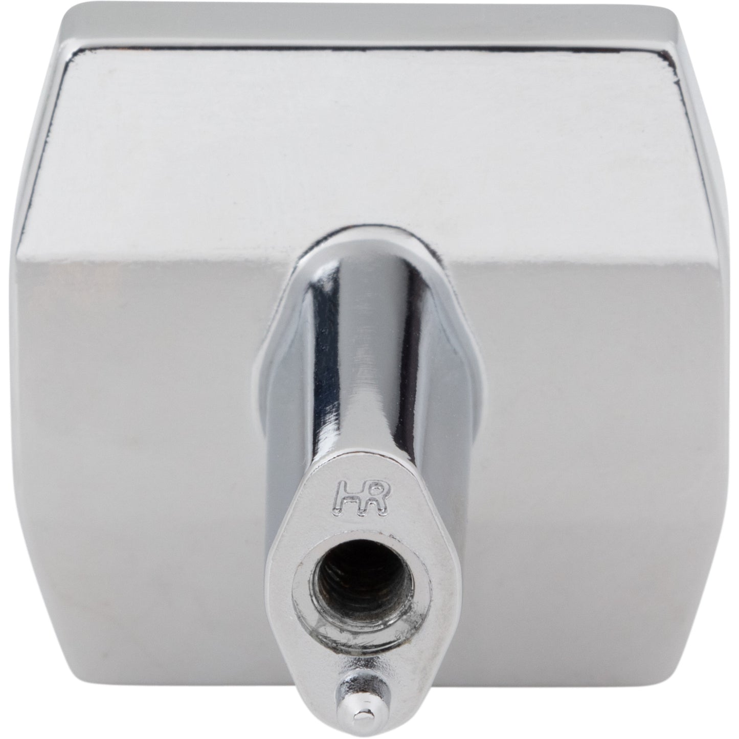 ELEMENTS 641PC William 1-1/4" Length Square Knob - Polished Chrome