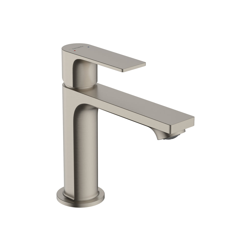 HANSGROHE 72557821 Rebris E Single-Hole Faucet 110 with Pop-Up Drain, 1.2 GPM - Brushed Nickel