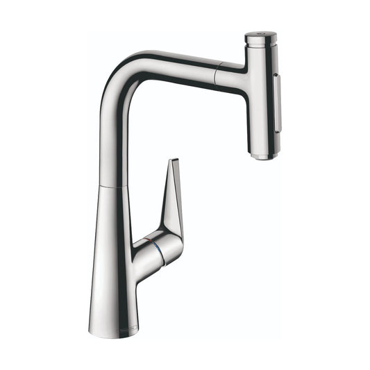 HANSGROHE 72824001 Talis Select S Prep Kitchen Faucet, 2-Spray Pull-Out, 1.75 GPM in Chrome