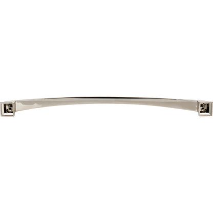 JEFFREY ALEXANDER 944-305NI Roman 305 mm Center-to-Center Arch Pull - Polished Nickel