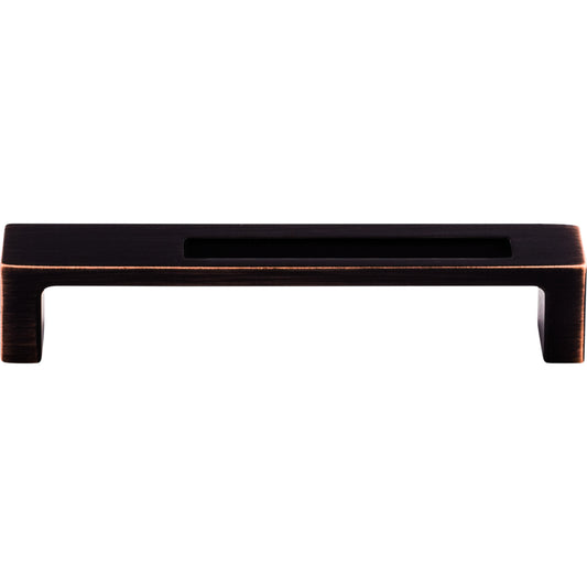 TOP KNOBS TK266TB Modern Metro Slot 5" Center to Center Bar Pull - Tuscan Bronze