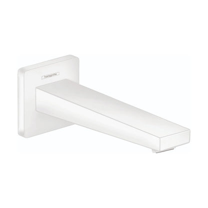 HANSGROHE 32542701 Matte White Metropol Modern Tub Spout