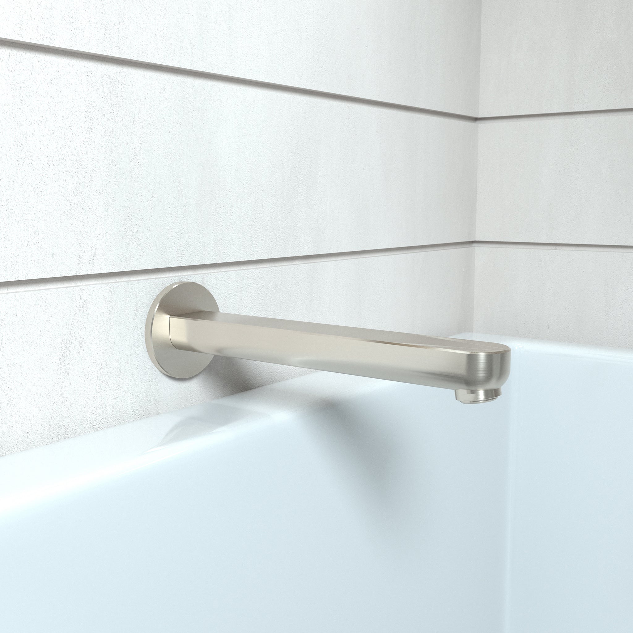 HANSGROHE 14421821 Metris S Tub Spout 9" - Brushed Nickel
