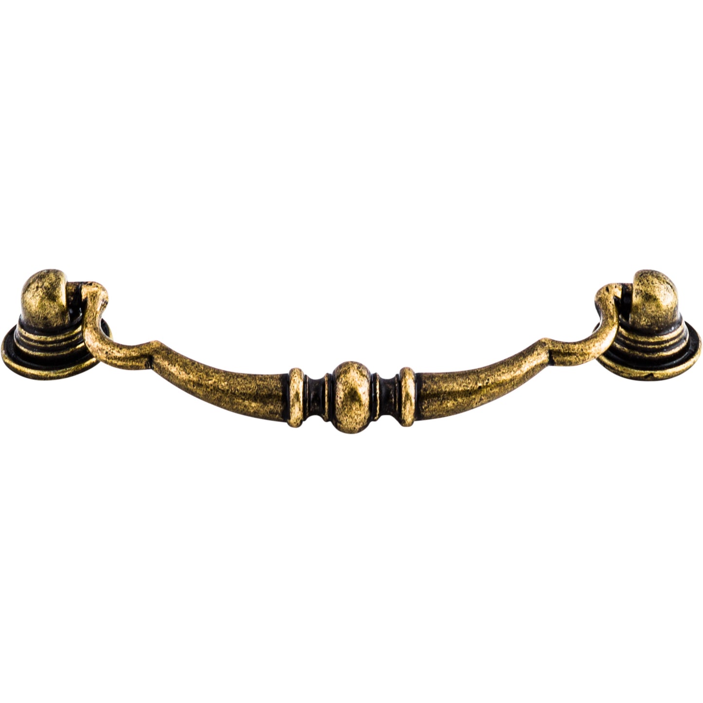 TOP KNOBS M1 Oxford 3 3/4" Center to Center Drop Handle - German Bronze