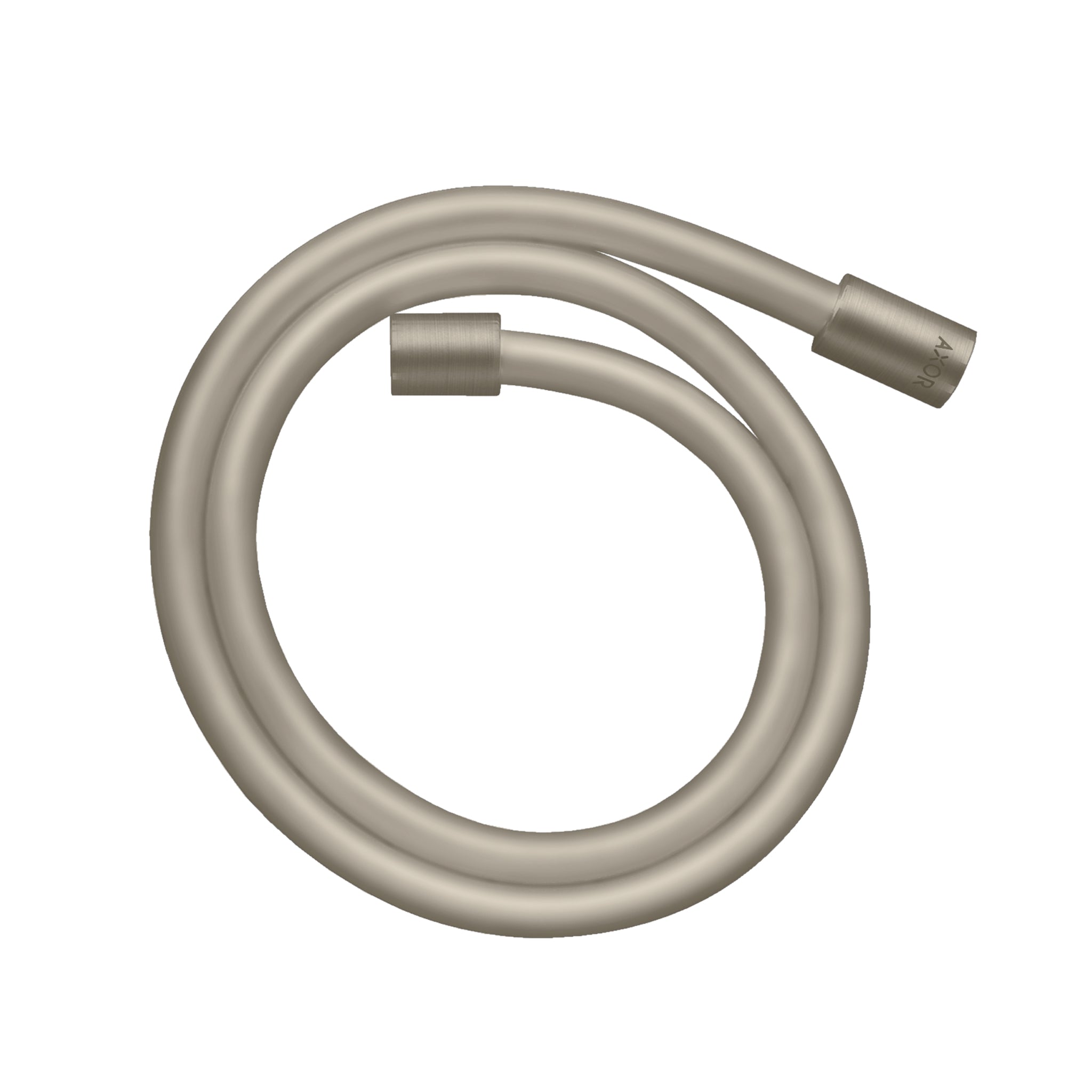AXOR 28286820 ShowerSolutions Techniflex Hose with Cylindrical Nut, 63" - Brushed Nickel