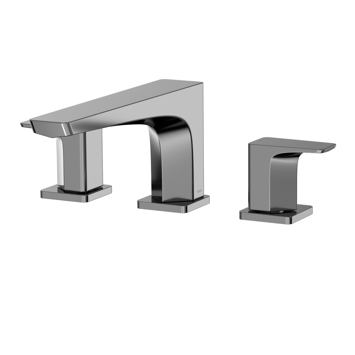TOTO TBG07201U#CP Ge Two-Handle Deck-Mount Roman Tub Filler Trim - Polished Chrome