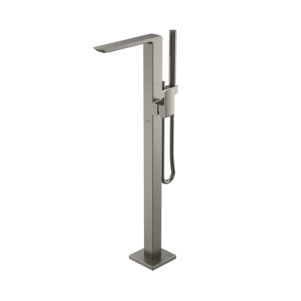 TOTO TBG02306U#BN Gr Single-Handle Freestanding Tub Filler Faucet With Handshower - Brushed Nickel
