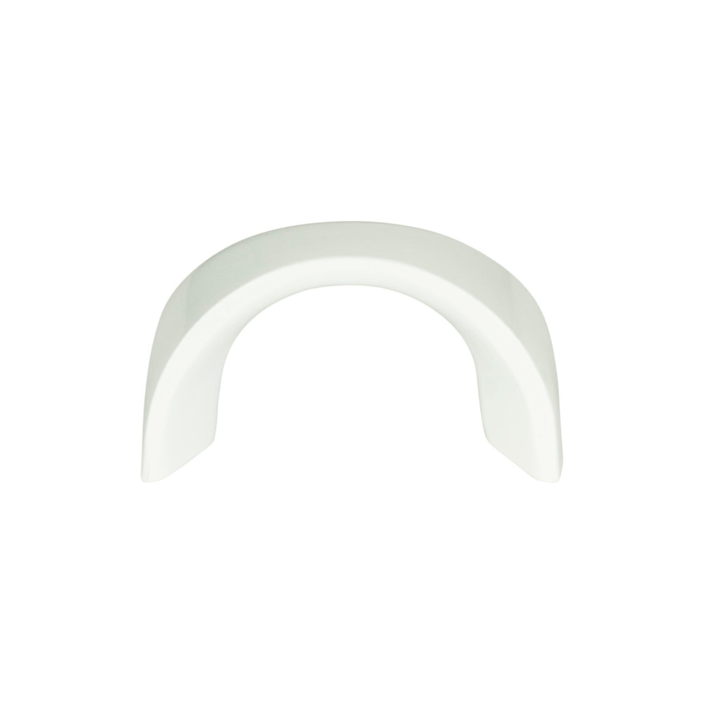 ATLAS A848-WG Sleek 1 1/4" Center to Center Arch Pull , High White Gloss