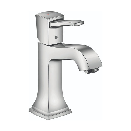 HANSGROHE 31300001 Metropol Classic Single-Hole Faucet 110 with Pop-Up Drain, 1.2 GPM - Chrome