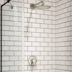 HANSGROHE 04823820 Locarno Showerhead 240 1-Jet, 2.5 GPM - Brushed Nickel