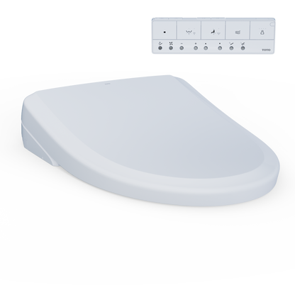 TOTO SW4734AT40#01 Washlet+ S7A Electronic Bidet Toilet Seat - Cotton White