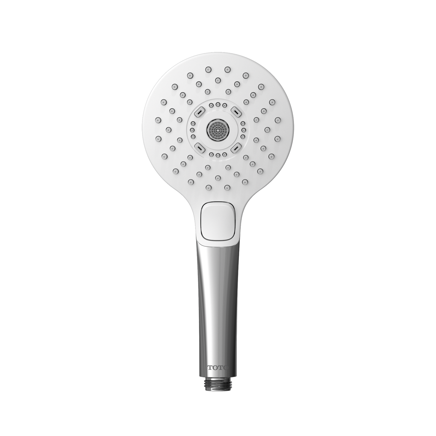 TOTO TBW01011U4#CP G Series 1.75 GPM Multifunction 4 inch Round Handshower with ACTIVE WAVE , Polished Chrome