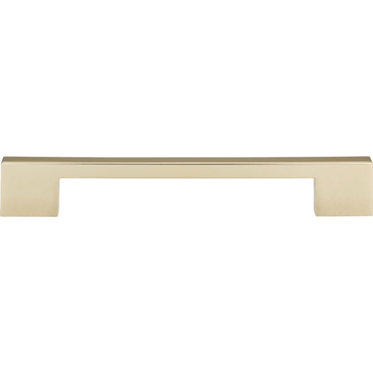 ATLAS A826-FG Thin Square 7 9/16" Center to Center Bar Pull , French Gold