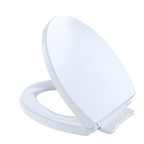 TOTO SS113#01 Softcloseslow Close Round Toilet Seat And Lid - Cotton White