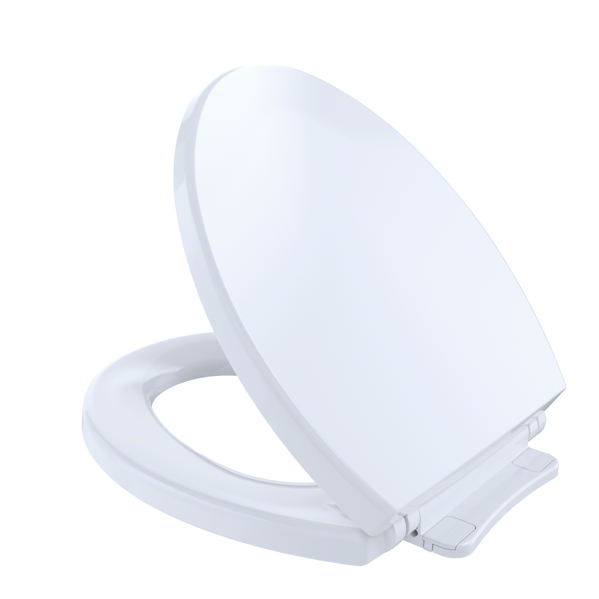TOTO SS113#01 Softcloseslow Close Round Toilet Seat And Lid - Cotton White